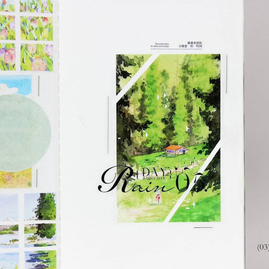 Washi Tape - Traveler's Log