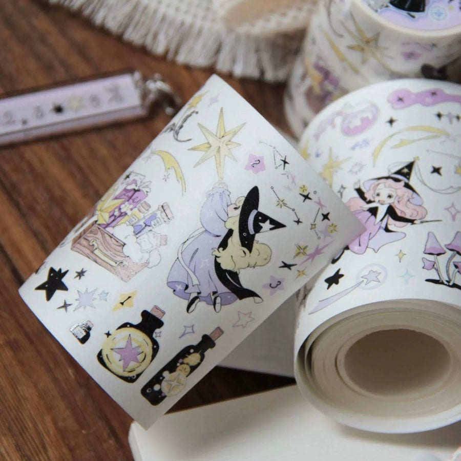 Die-Cut Sticker Roll - The Little Witch