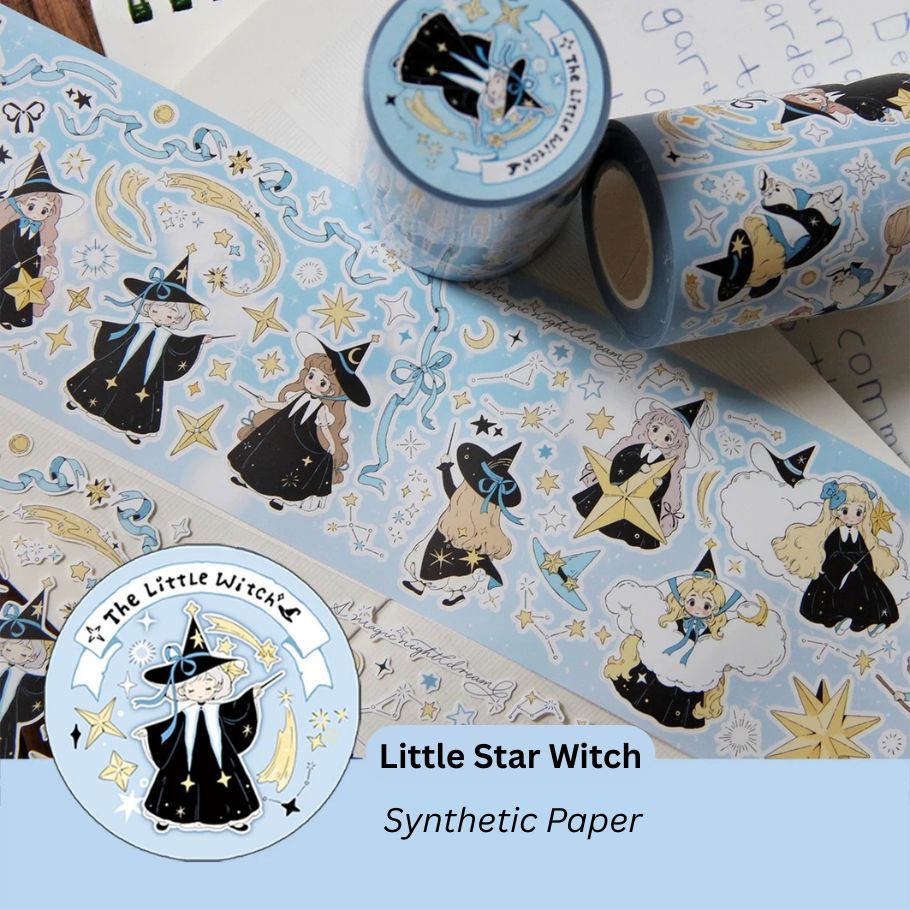 Die-Cut Sticker Roll - The Little Witch