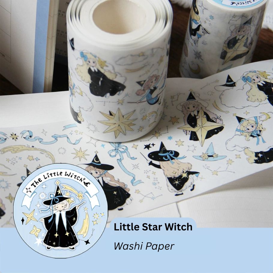 Die-Cut Sticker Roll - The Little Witch