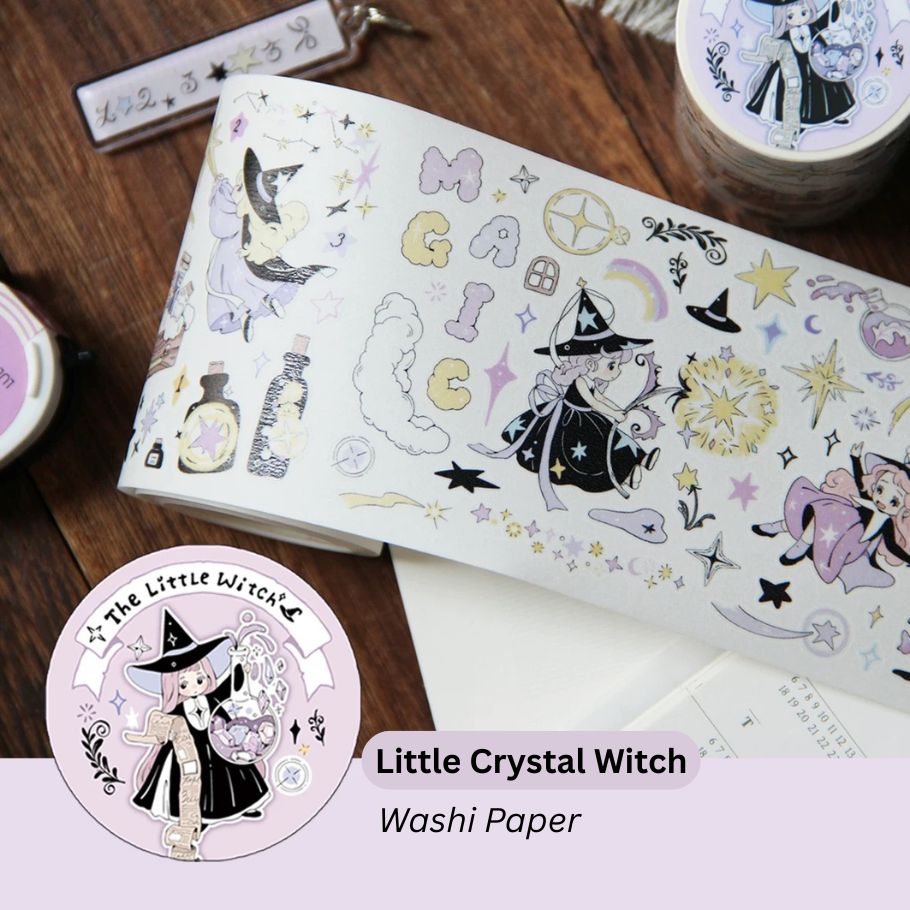 Die-Cut Sticker Roll - The Little Witch