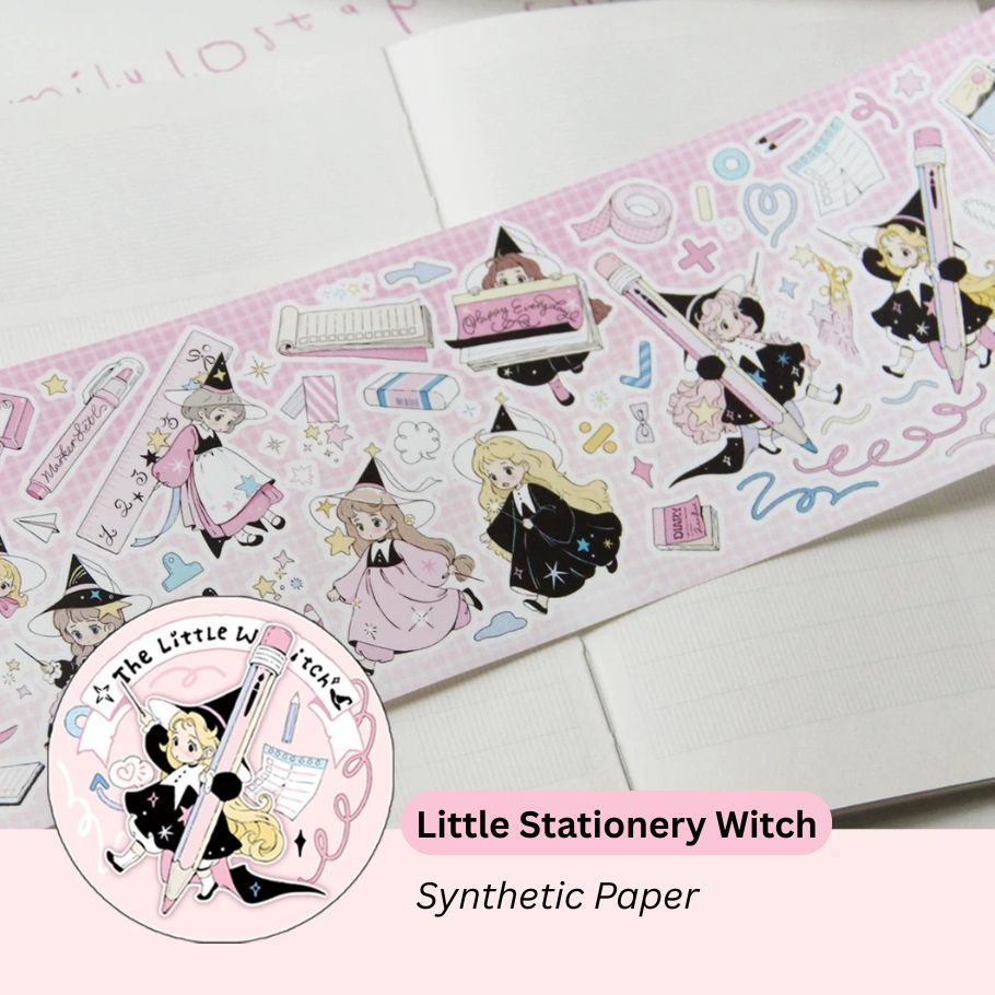 Die-Cut Sticker Roll - The Little Witch