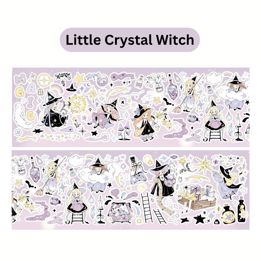 Die-Cut Sticker Roll - The Little Witch