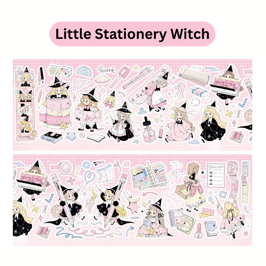 Die-Cut Sticker Roll - The Little Witch