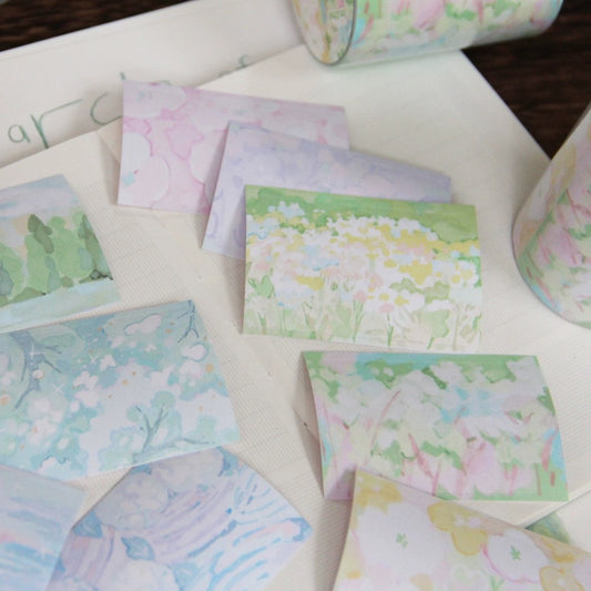 Die-Cut Sticker Roll - In the Garden