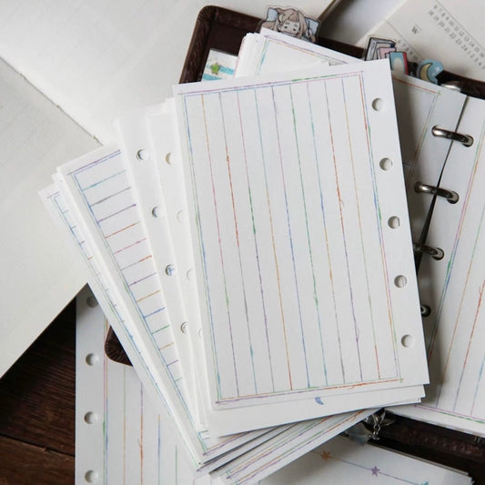 Neinei Loose Leaf Paper Refills - A7 & M5 Size