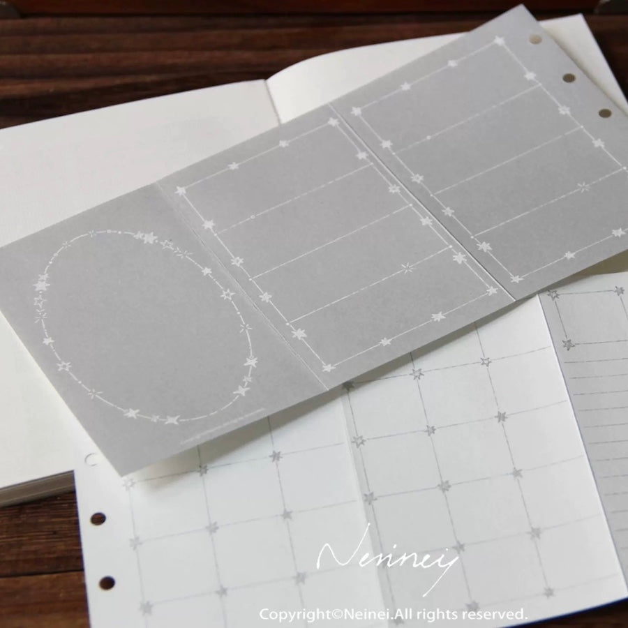 Neinei Loose Leaf Paper Refills - A7 & M5 Size