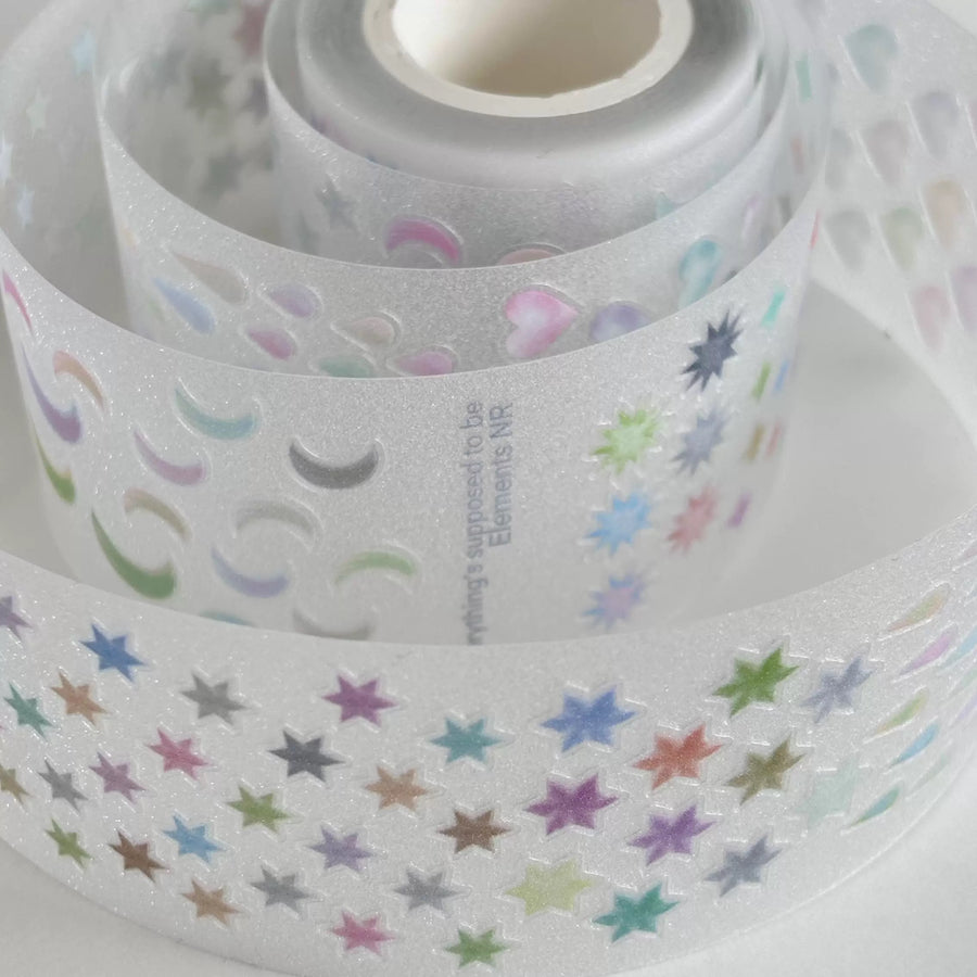 Die-Cut Sticker Roll - Elements 2025