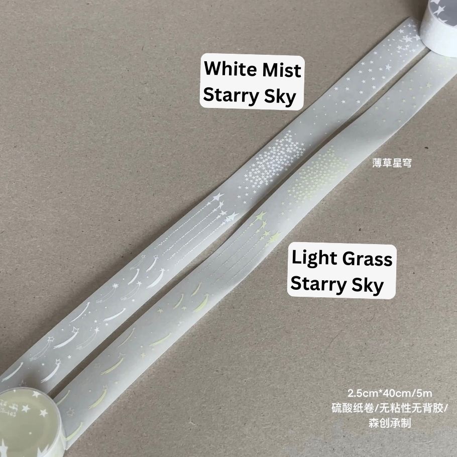 Tracing Paper Roll - Starry Sky