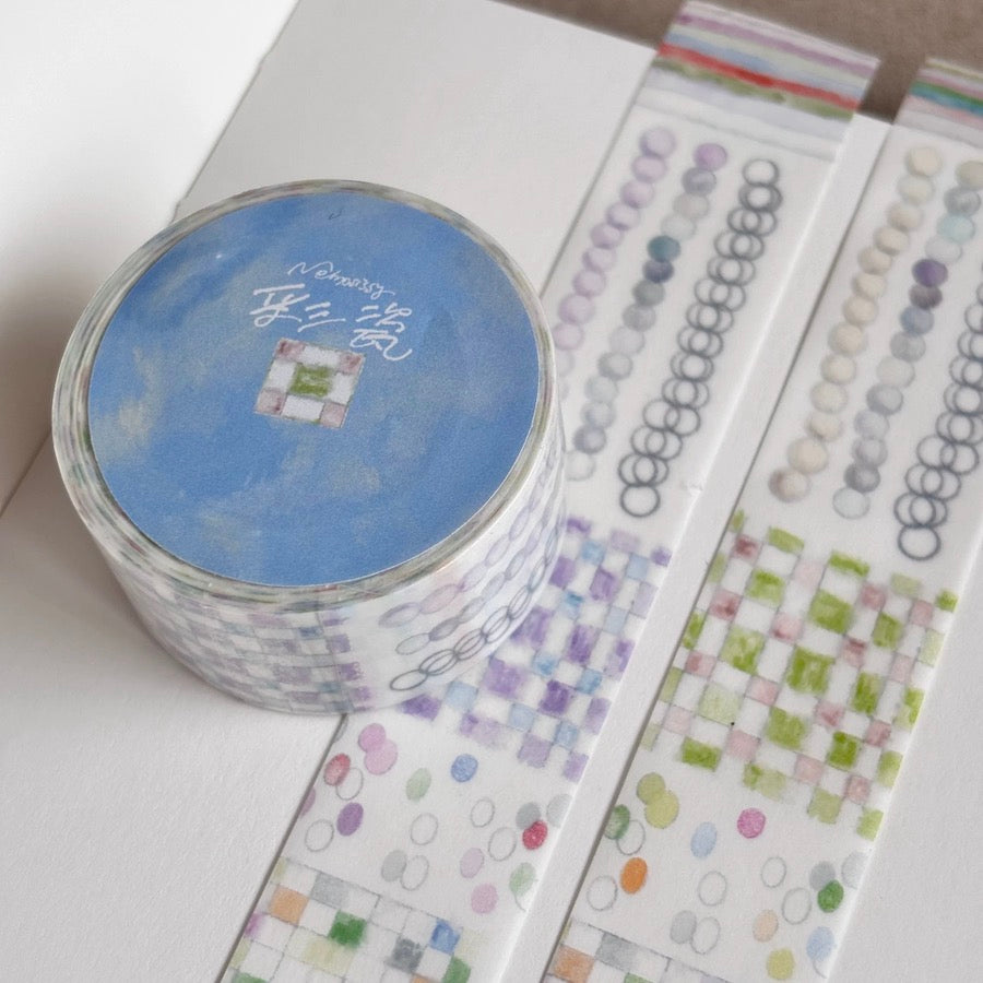 Washi Tape - Colorful Porcelain