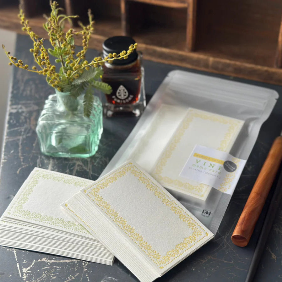 VINE Memo Card Sample - Limited Edition