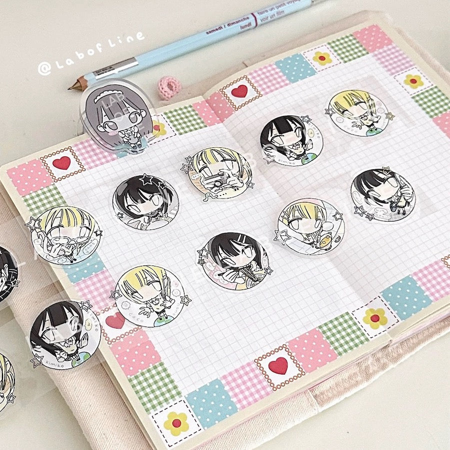 Die-Cut Sticker Roll - Earth Observation Club