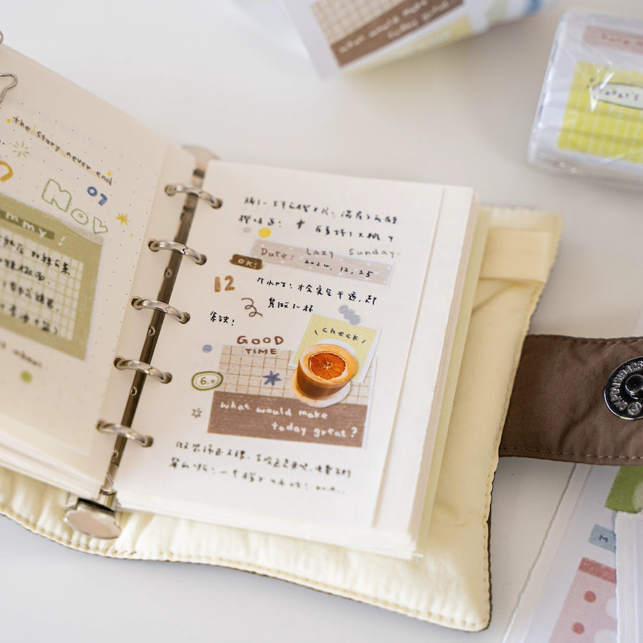 Orange Studio Die-Cut Sticker Sheets - Frames & Writing Memo