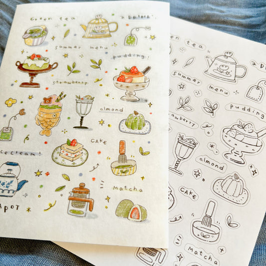 Orange Studio Die-Cut Sticker Sheets
