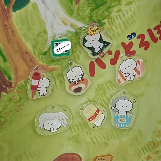 Papaapple Acrylic Charms