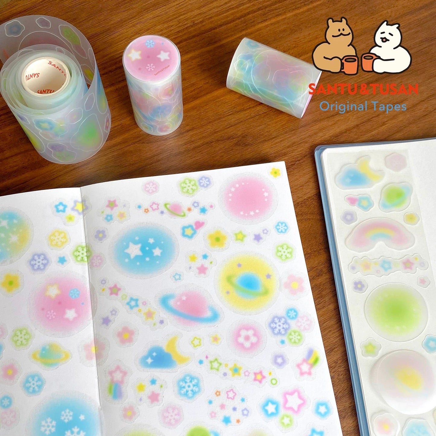 Die-Cut Sticker Roll - Fruit & Weather