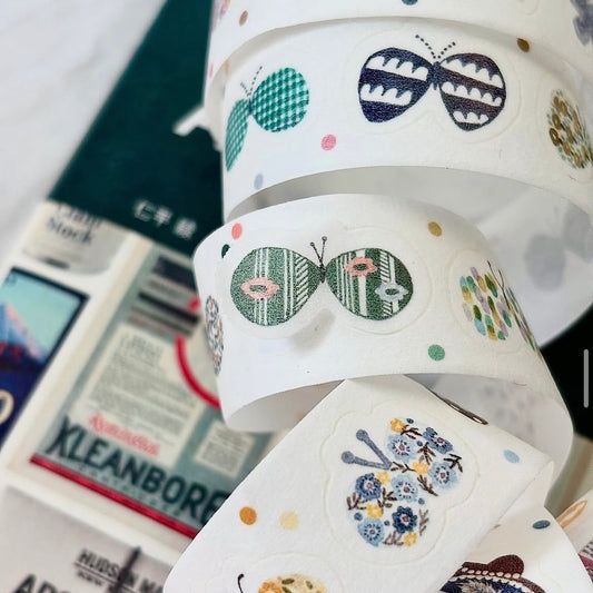 Die-Cut Sticker Roll - Butterfly