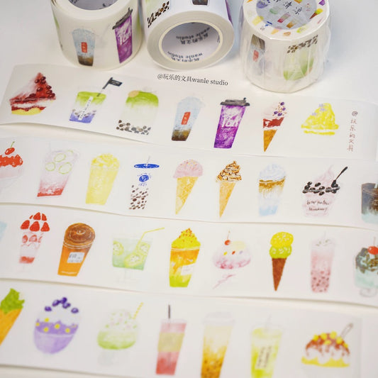 Die-Cut Sticker Roll - Summer Refresh