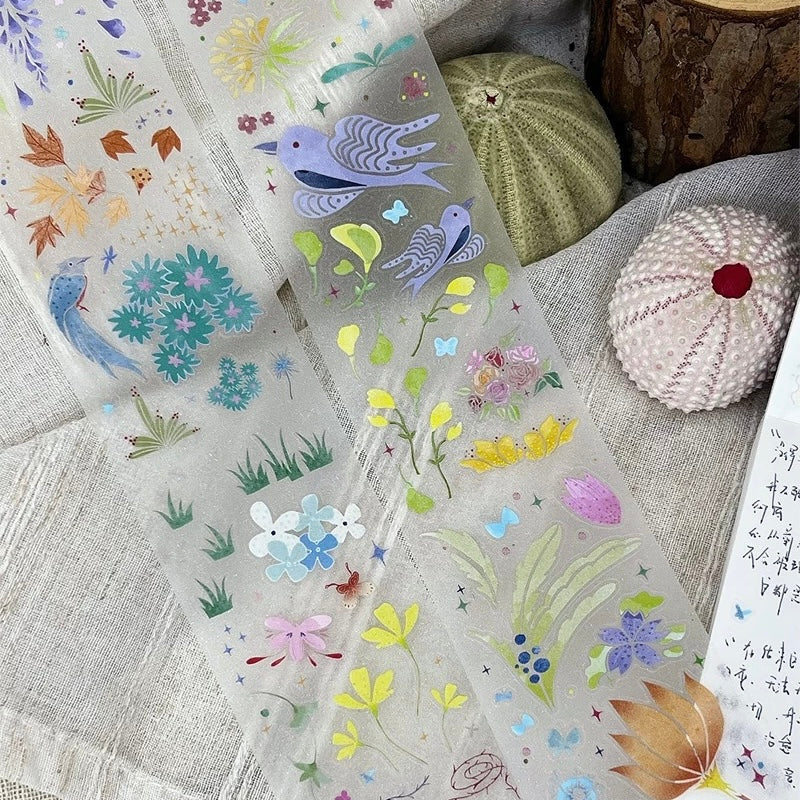 Die-Cut Sticker Roll - All Things Bloom
