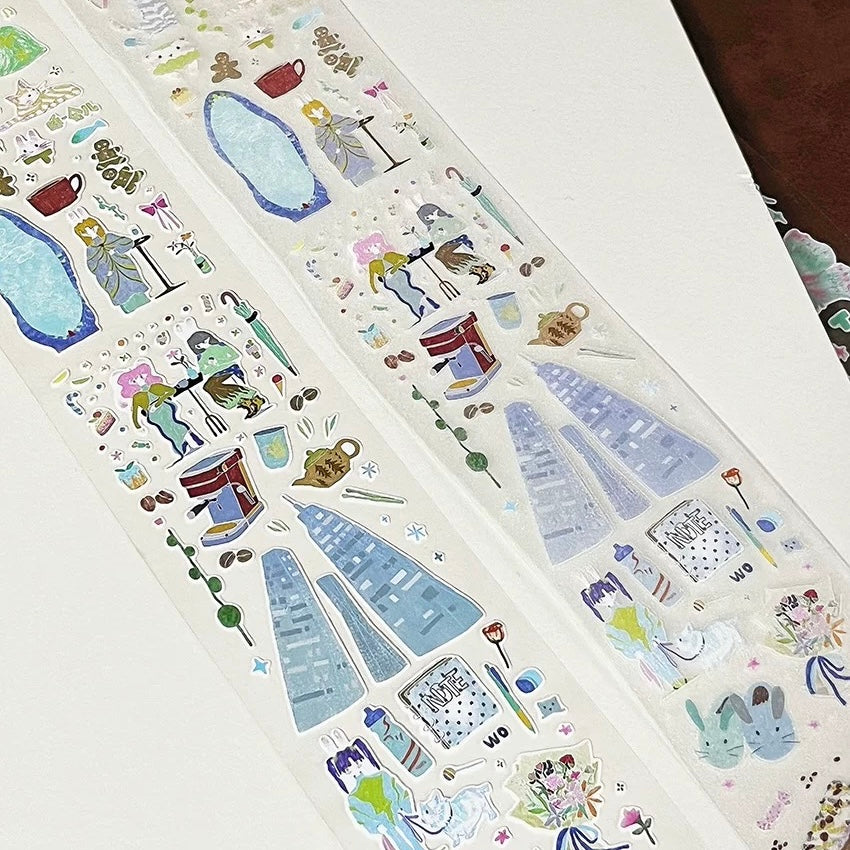 Die-Cut Sticker Roll - Forest & Life