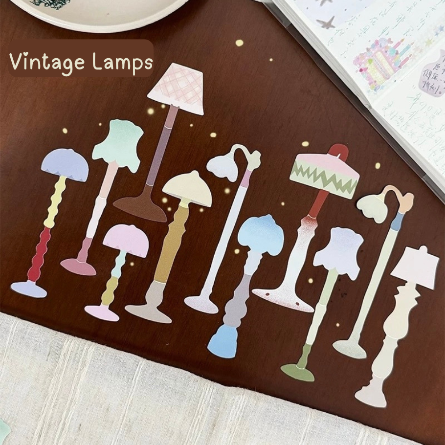Memo Pads - Little Kitchen & Vintage Lamps