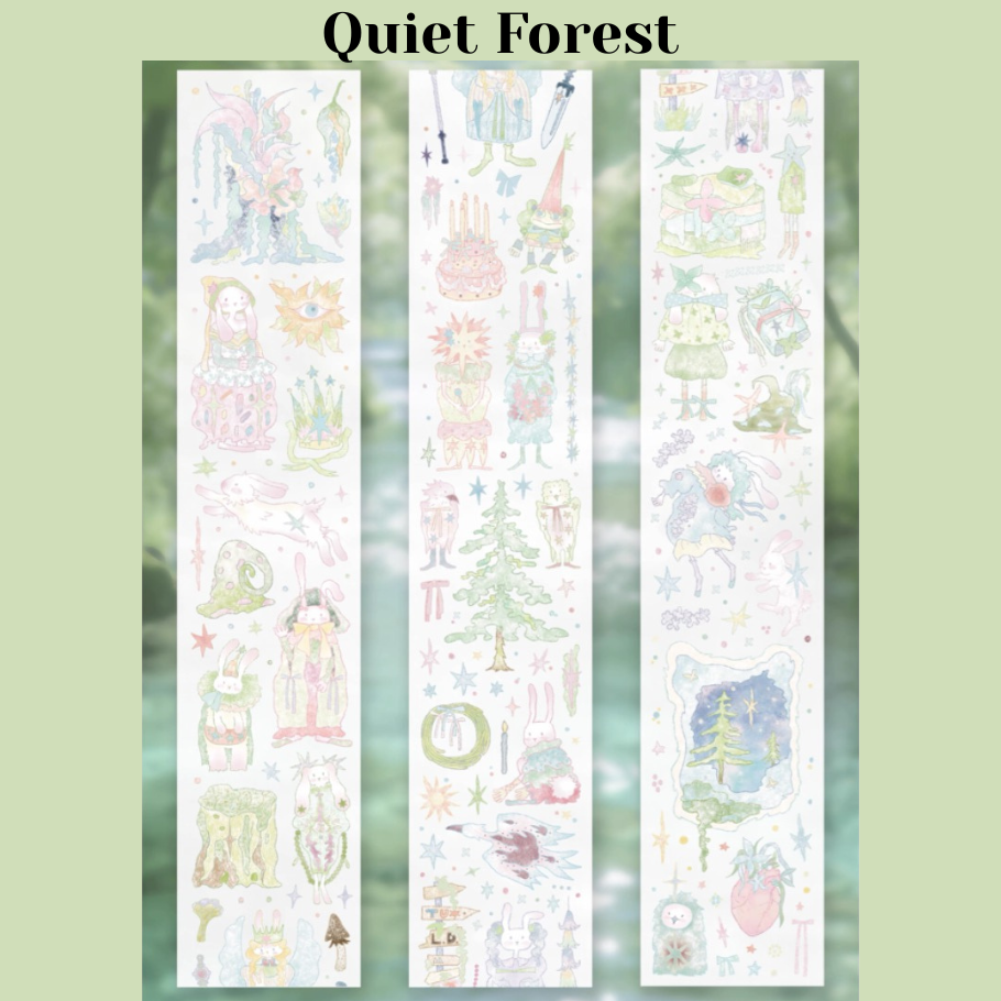 Die-Cut Sticker Roll - TUTU Series vol.2