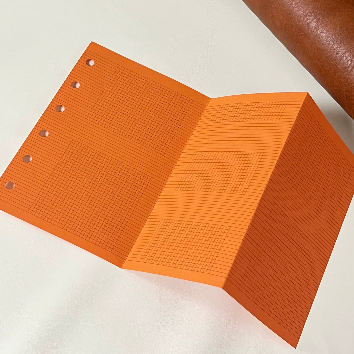 Vivid Color 5-Hole Loose Leaf Paper Refills - M5 Size