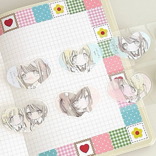 Die-Cut Sticker Roll - Unspoken Thoughts