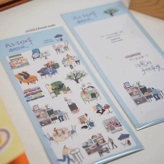 Wanle Studio 2025 Spring Die-Cut Sticker Sheets