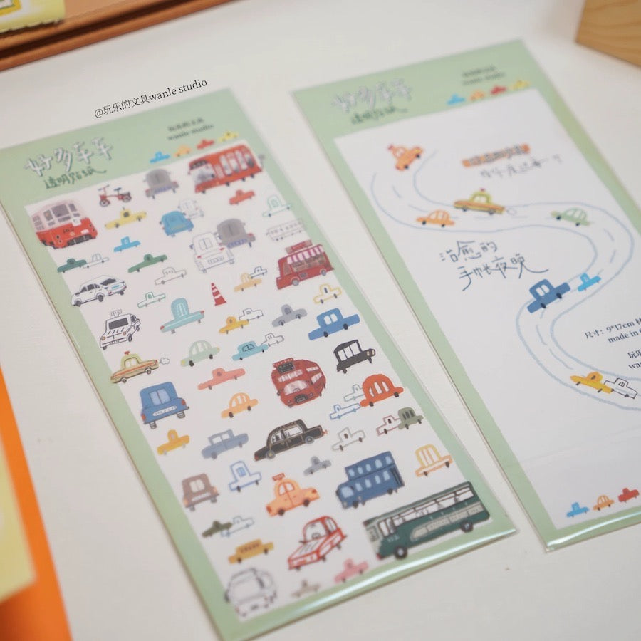 Wanle Studio 2025 Spring Die-Cut Sticker Sheets