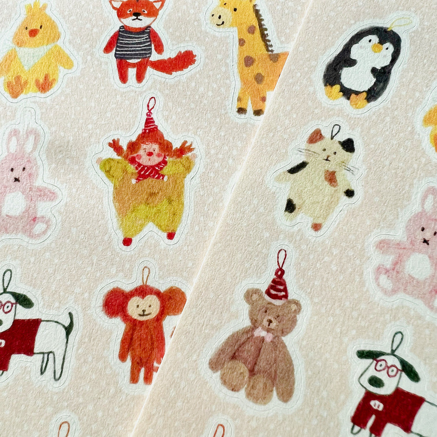 Die-Cut Sticker Sheets - Charm & Camera