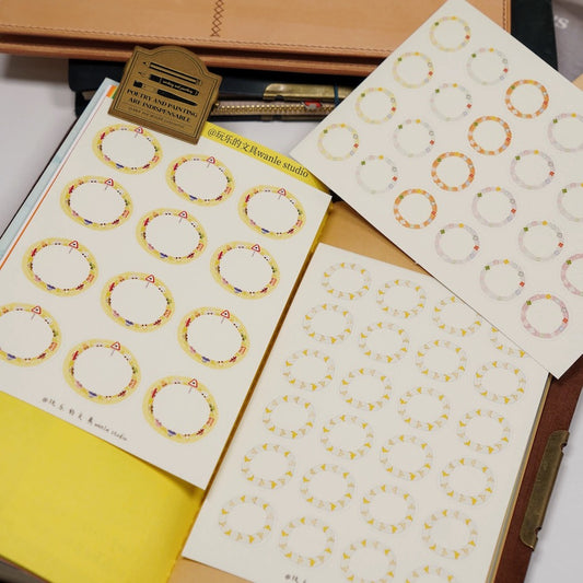 Die-Cut Sticker Sheet - Circle