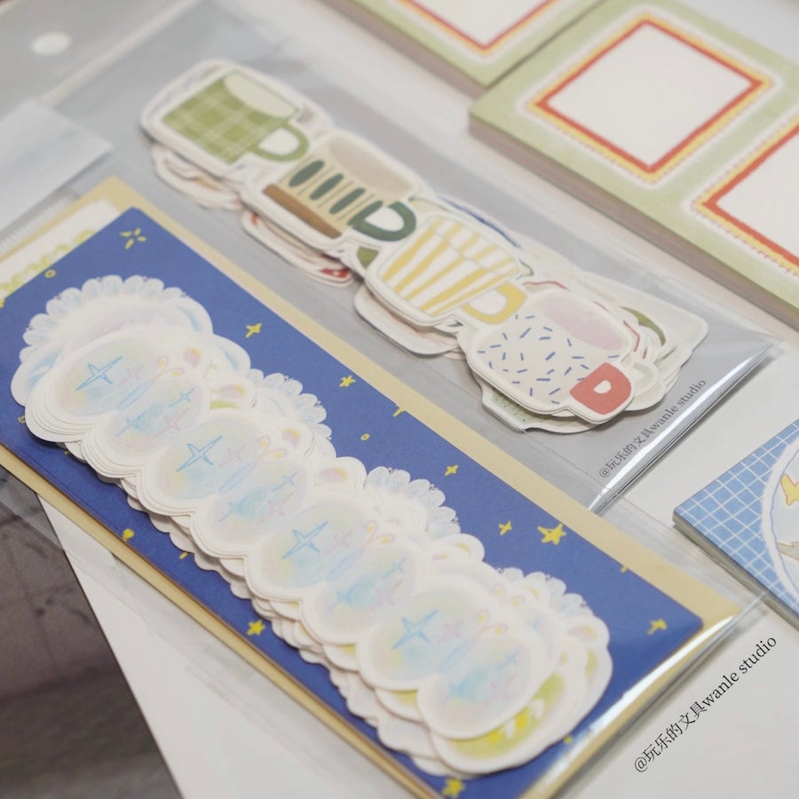 Memo Pads - Cup and Bowl & Butterfly