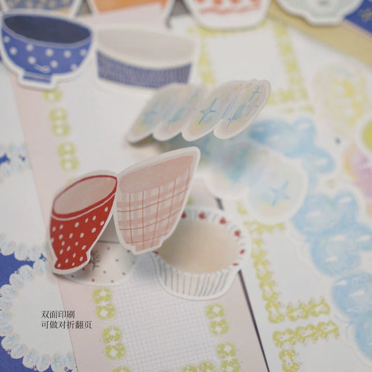 Memo Pads - Cup and Bowl & Butterfly