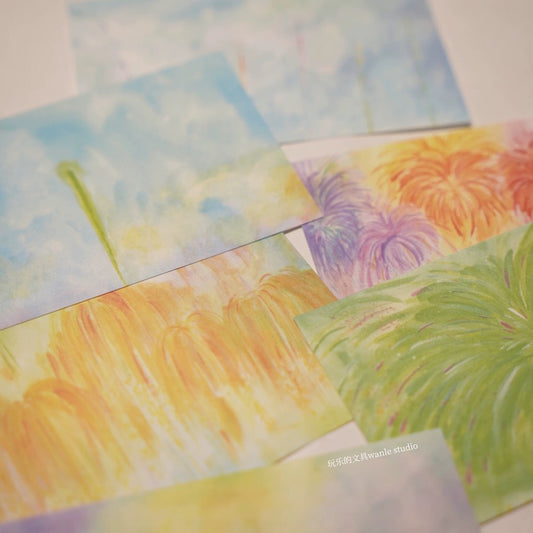 Memo Pad - Fireworks