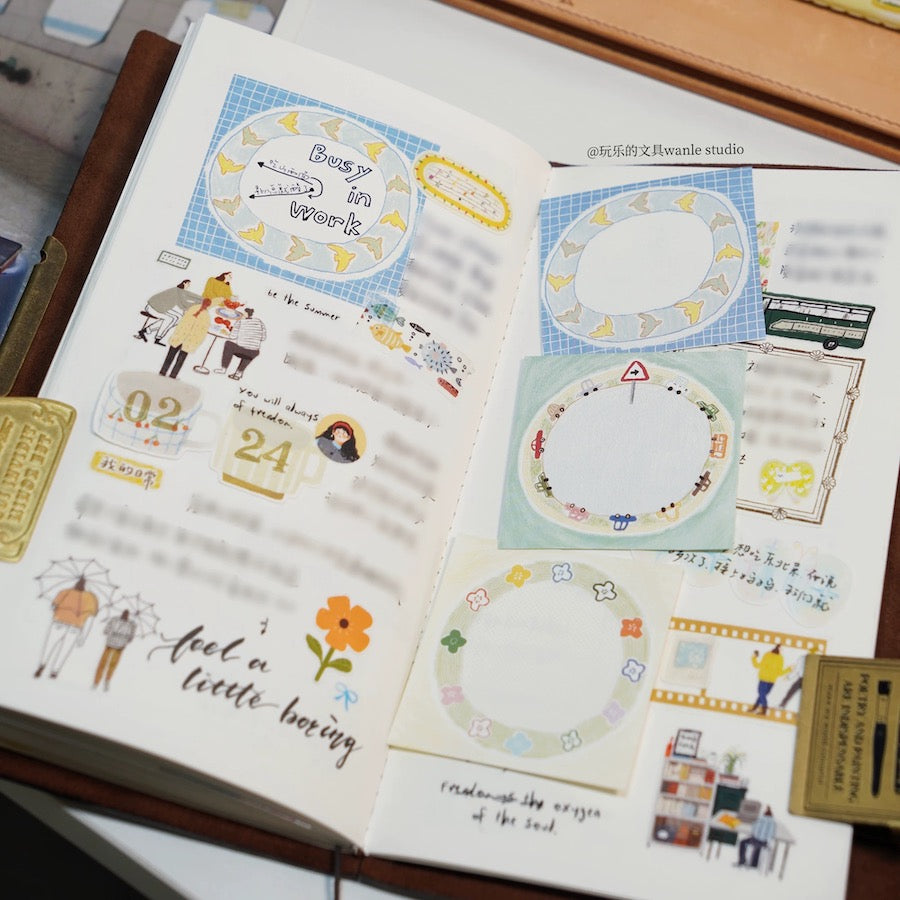 Memo Pad - Plate-Clock