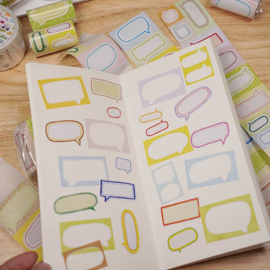 Writing Memo Roll - Rainbow Bubbles