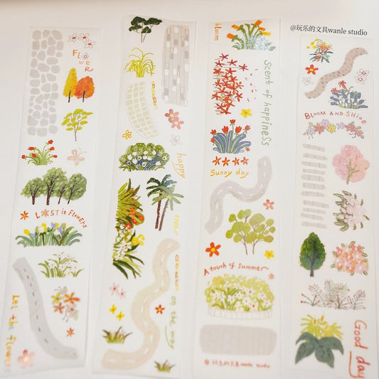 Die-Cut Sticker Roll - Roadside