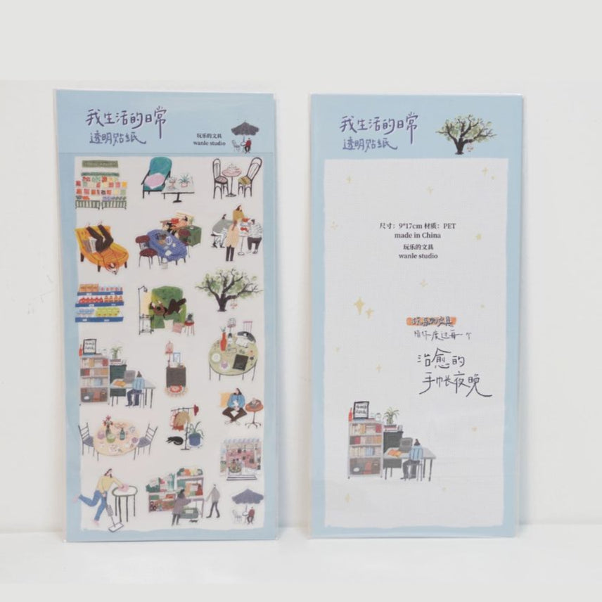 Wanle Studio 2025 Spring Die-Cut Sticker Sheets