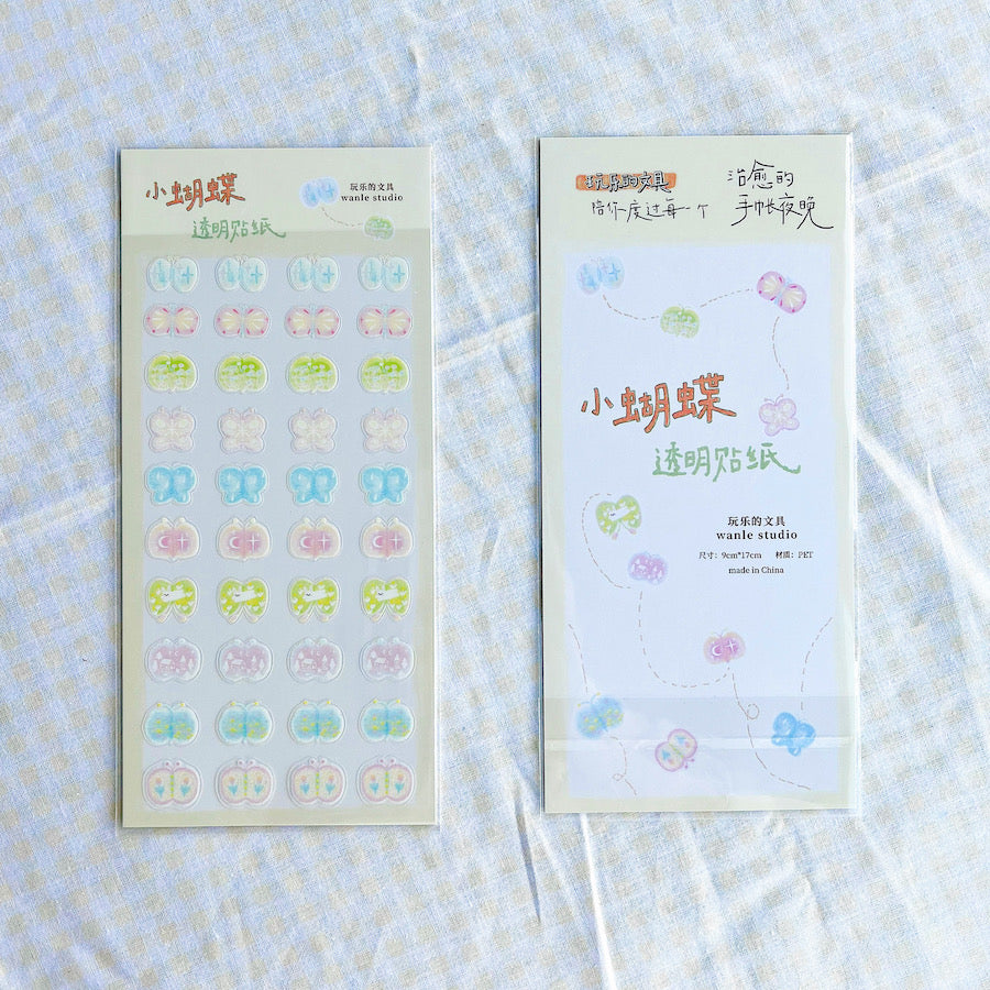 Wanle Studio 2025 Spring Die-Cut Sticker Sheets