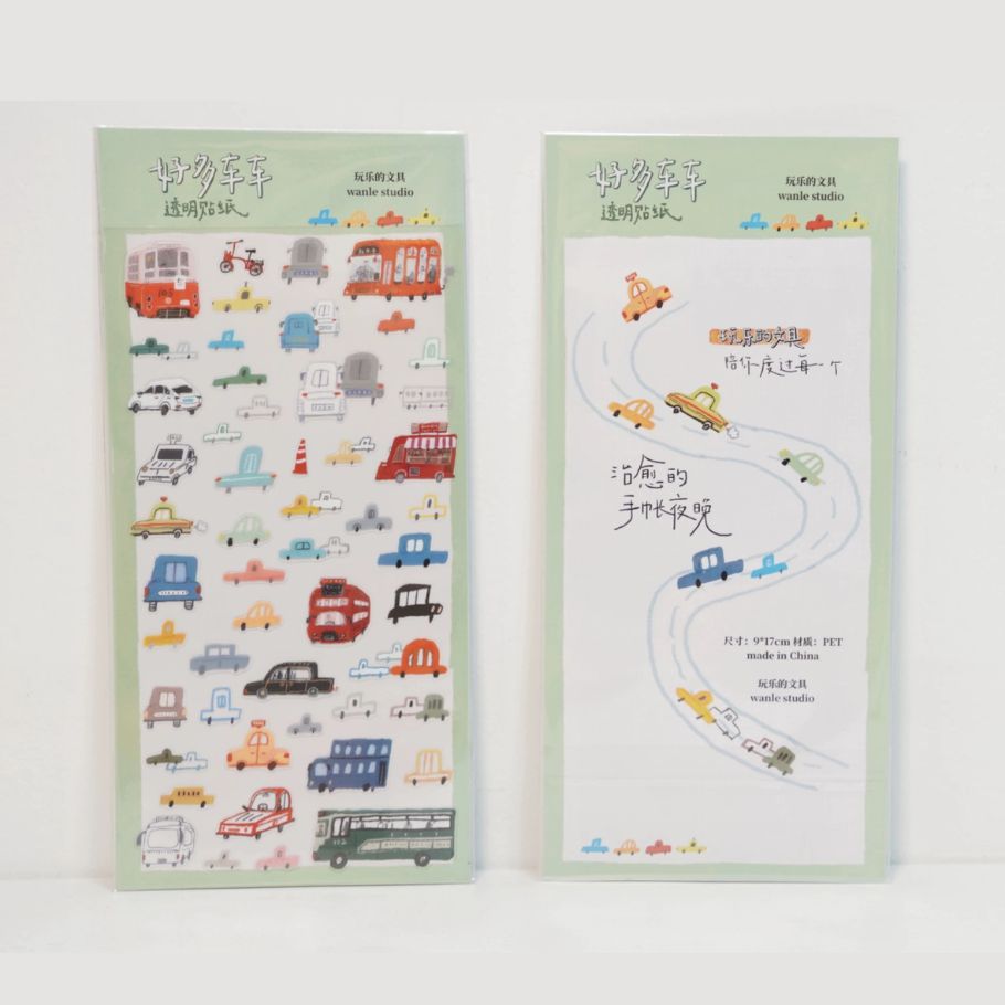 Wanle Studio 2025 Spring Die-Cut Sticker Sheets