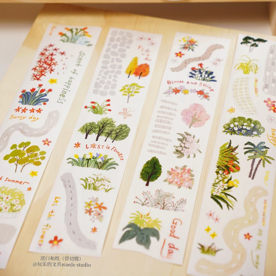 Die-Cut Sticker Roll - Roadside