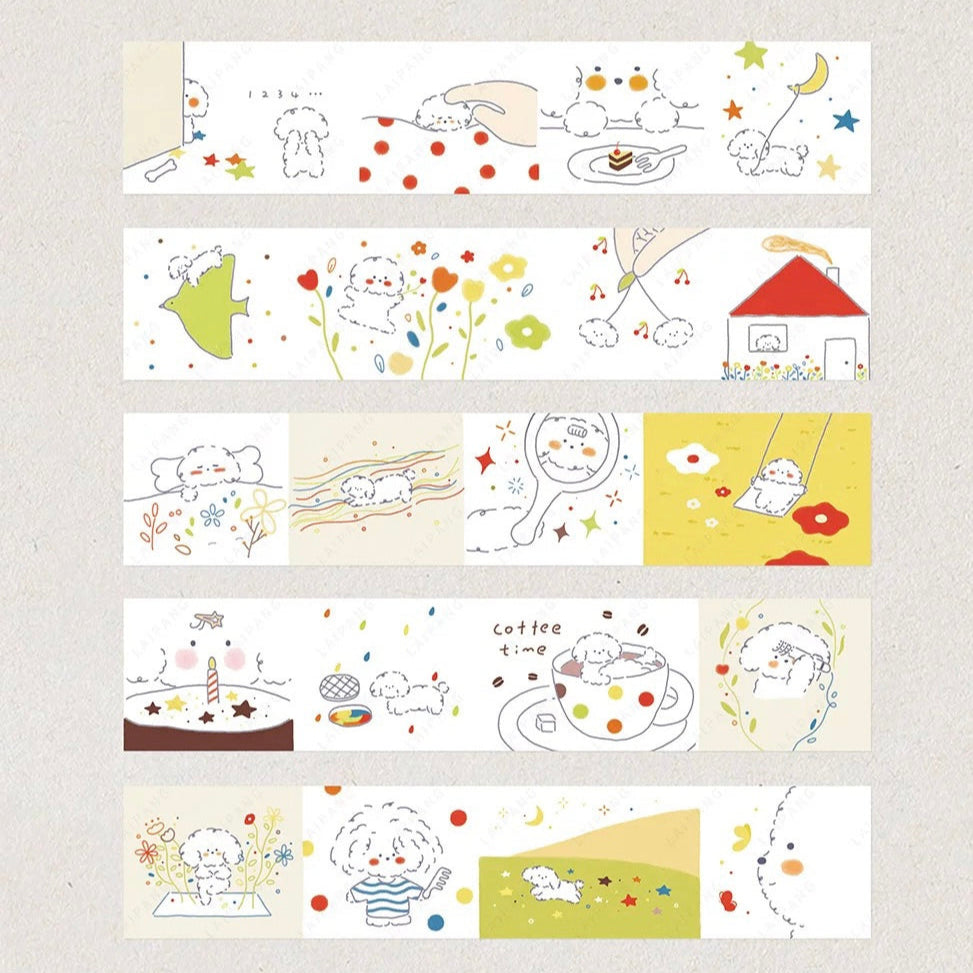 Washi Tape - A Puppy's Thoughts