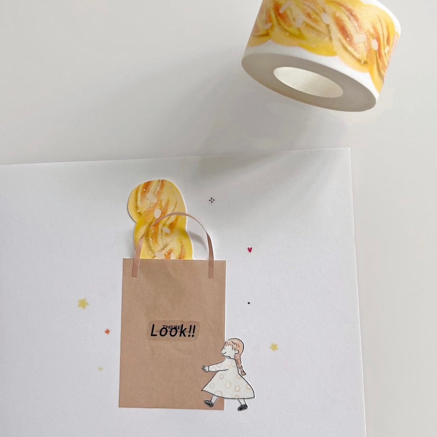 Washi Tape - Strawberry Bread & Coconut Bread