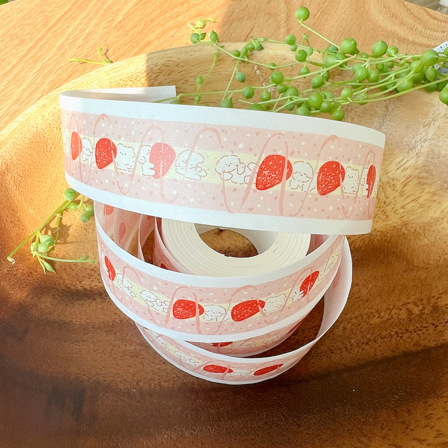 Washi Tape - Strawberry Bread & Coconut Bread