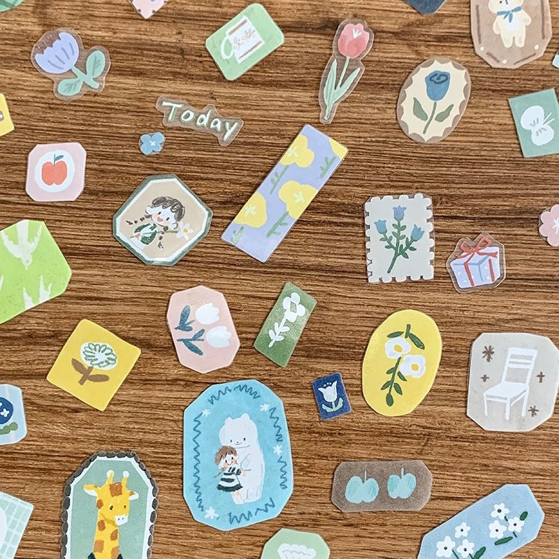 Die-Cut Sticker Roll - A Little Piece