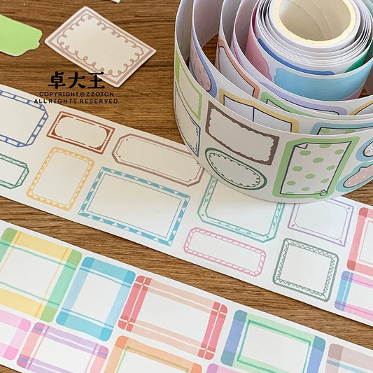 Writing Memo Roll - Colorful Frame