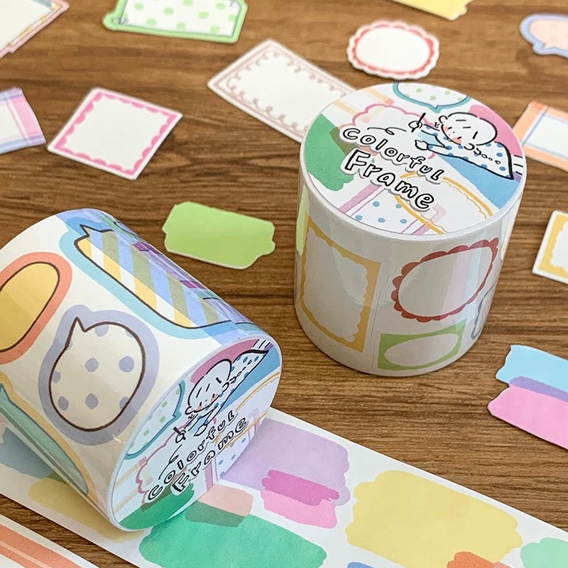 Writing Memo Roll - Colorful Frame