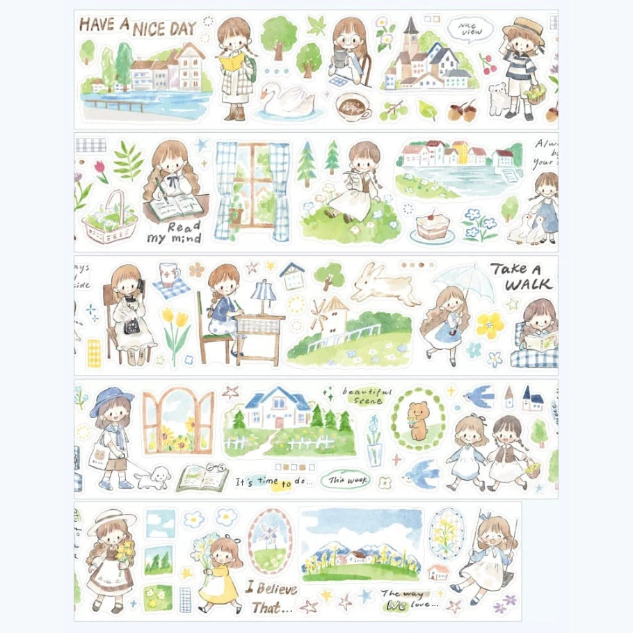 Die-Cut Sticker Roll - My Leisure Vacation