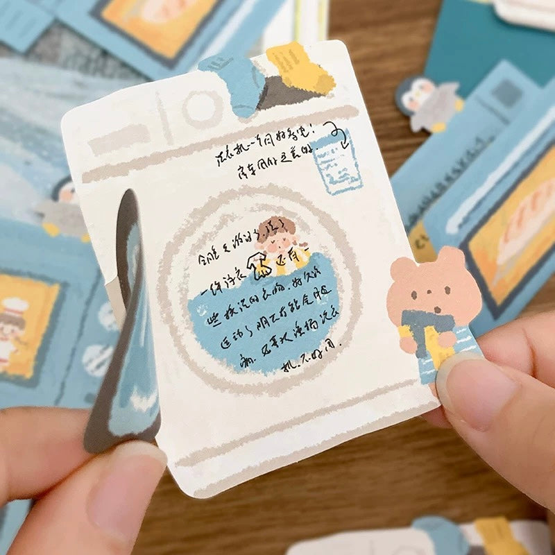 Oil Pastel Memo Pads - Hat & Home Appliance